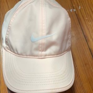 Light pink Nike dri fit hat